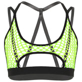Neon Vibes Mesh Bralette