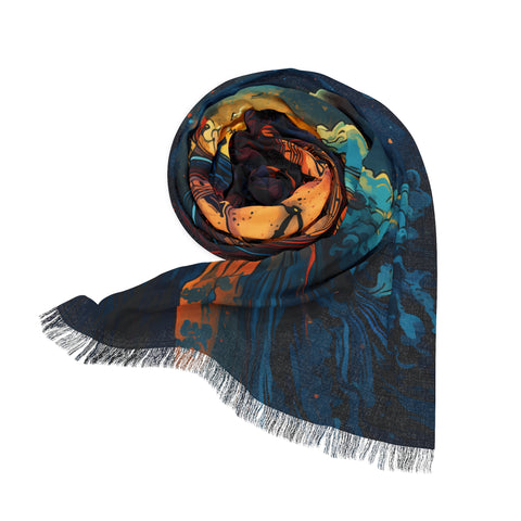 iRaveBabe® Time's Embrace Pashmina