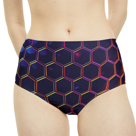 iRaveBabe® Hypnotic Honeycomb Bikini Bottoms