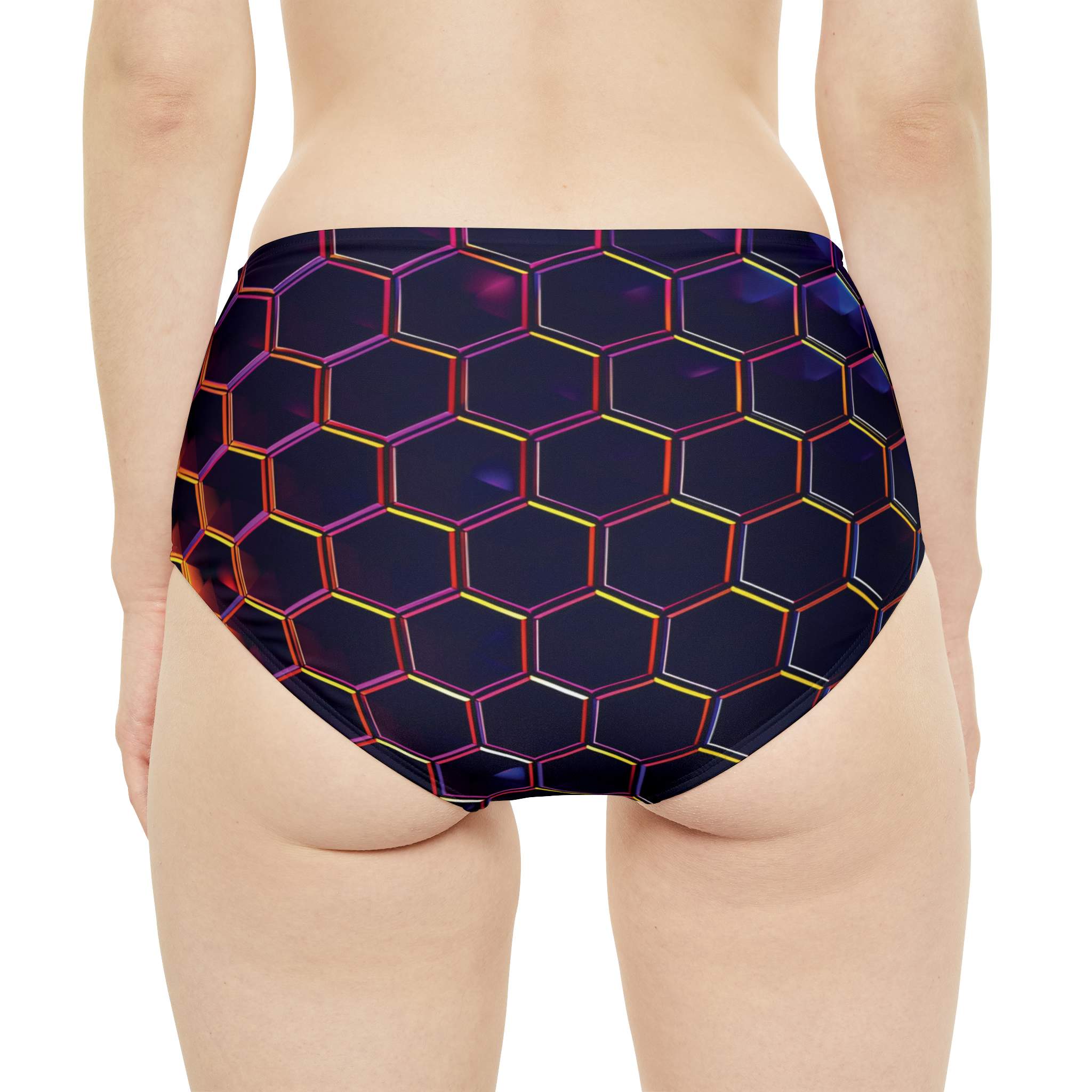 iRaveBabe® Hypnotic Honeycomb Bikini Bottoms