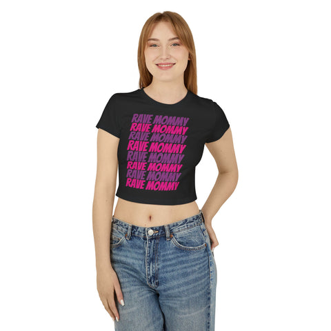 iRaveBabe® Rave Mommy Crop Tee