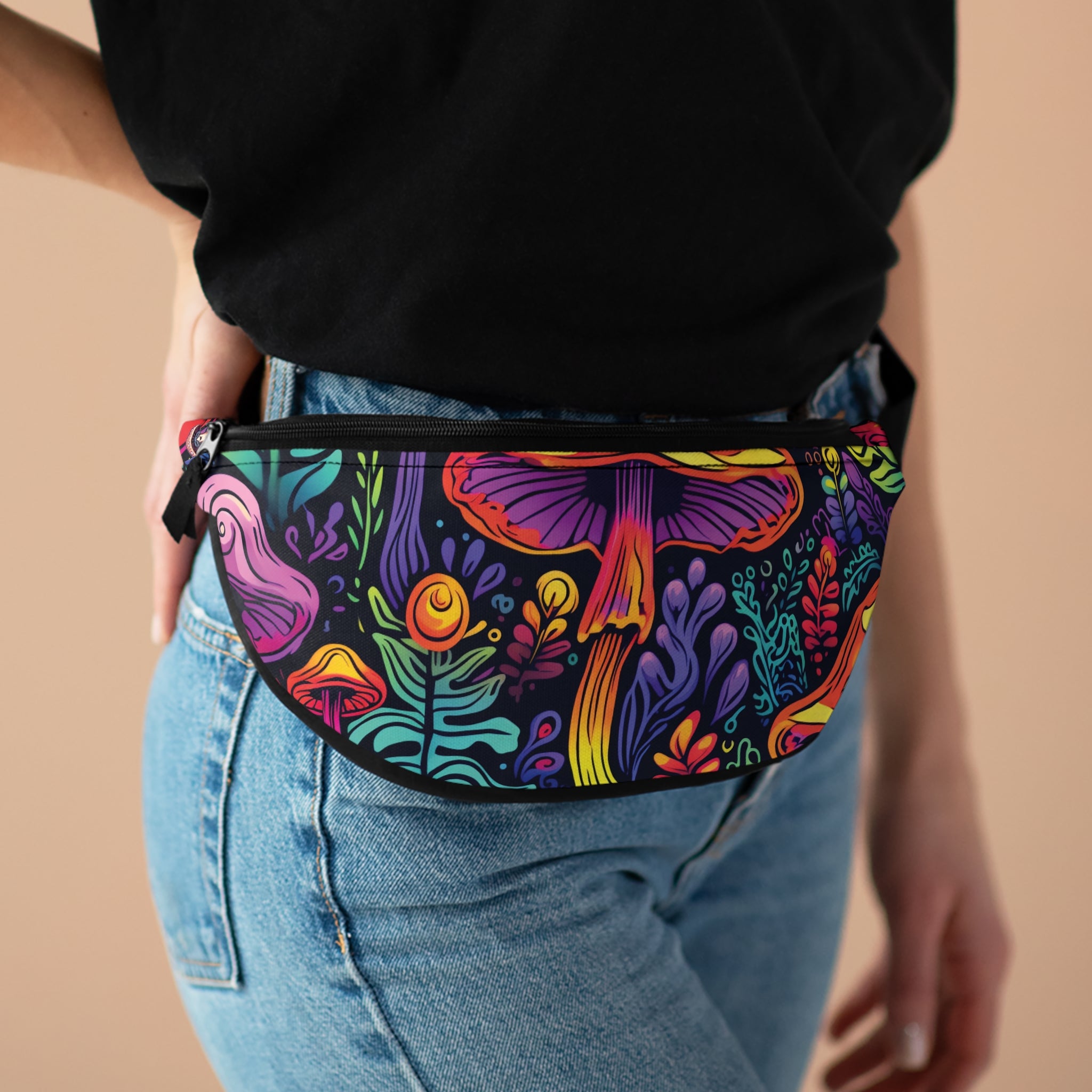 iRaveBabe® Shroomland Fanny Pack