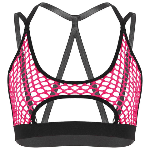 Neon Vibes Mesh Bralette