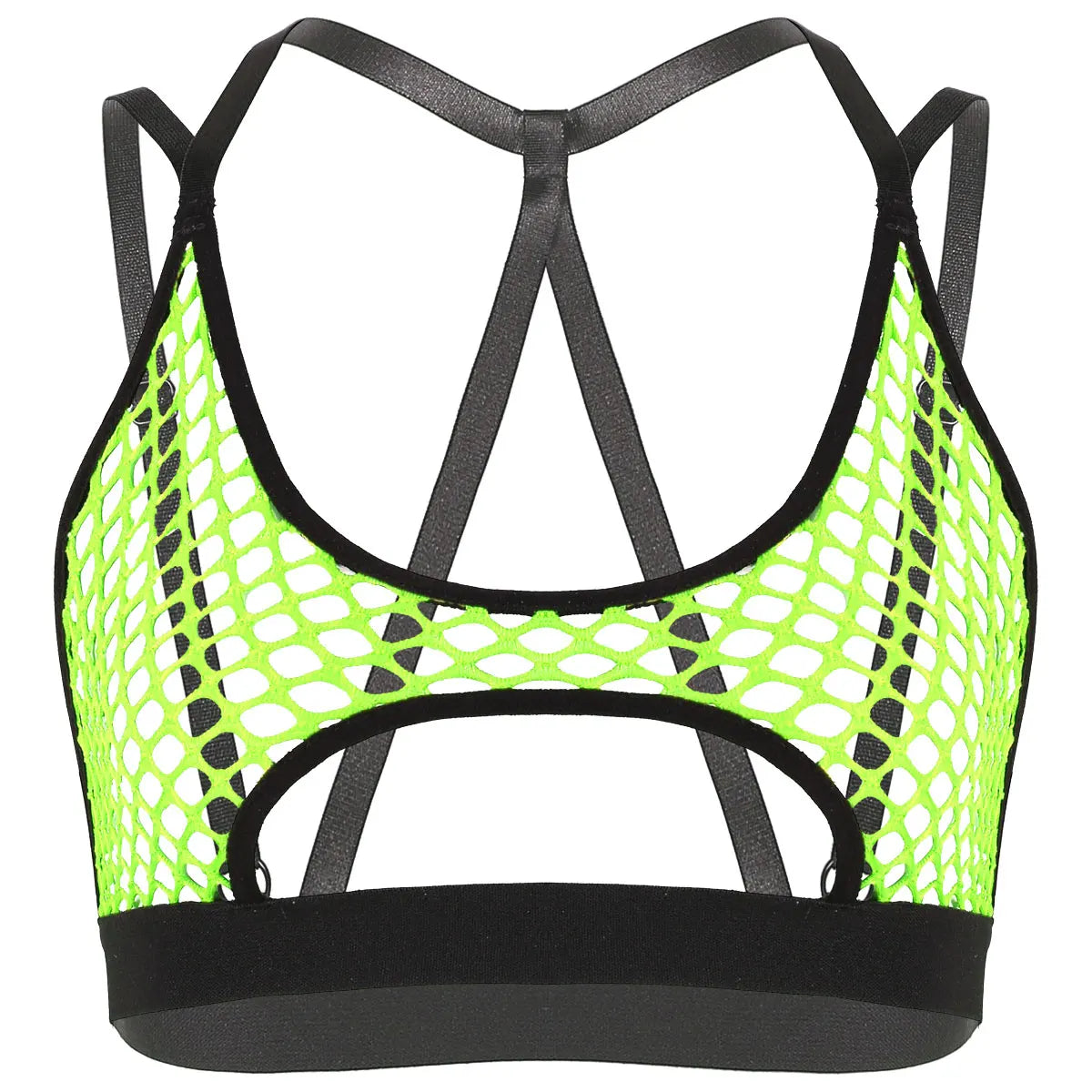 Neon Vibes Mesh Bralette