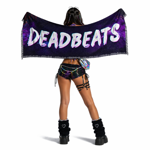 iRaveBabe® Deadbeats Pashmina