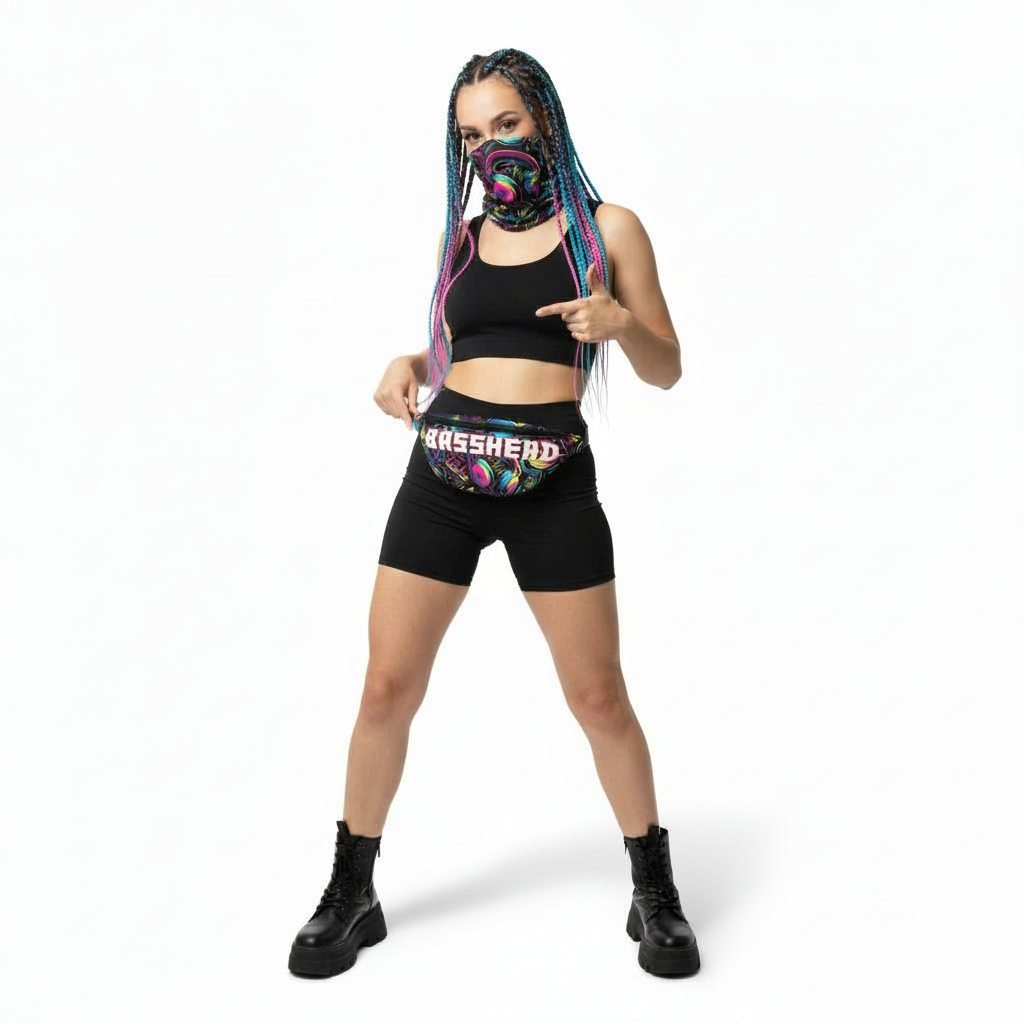 iRaveBabe® BASSHEAD Tube Mask