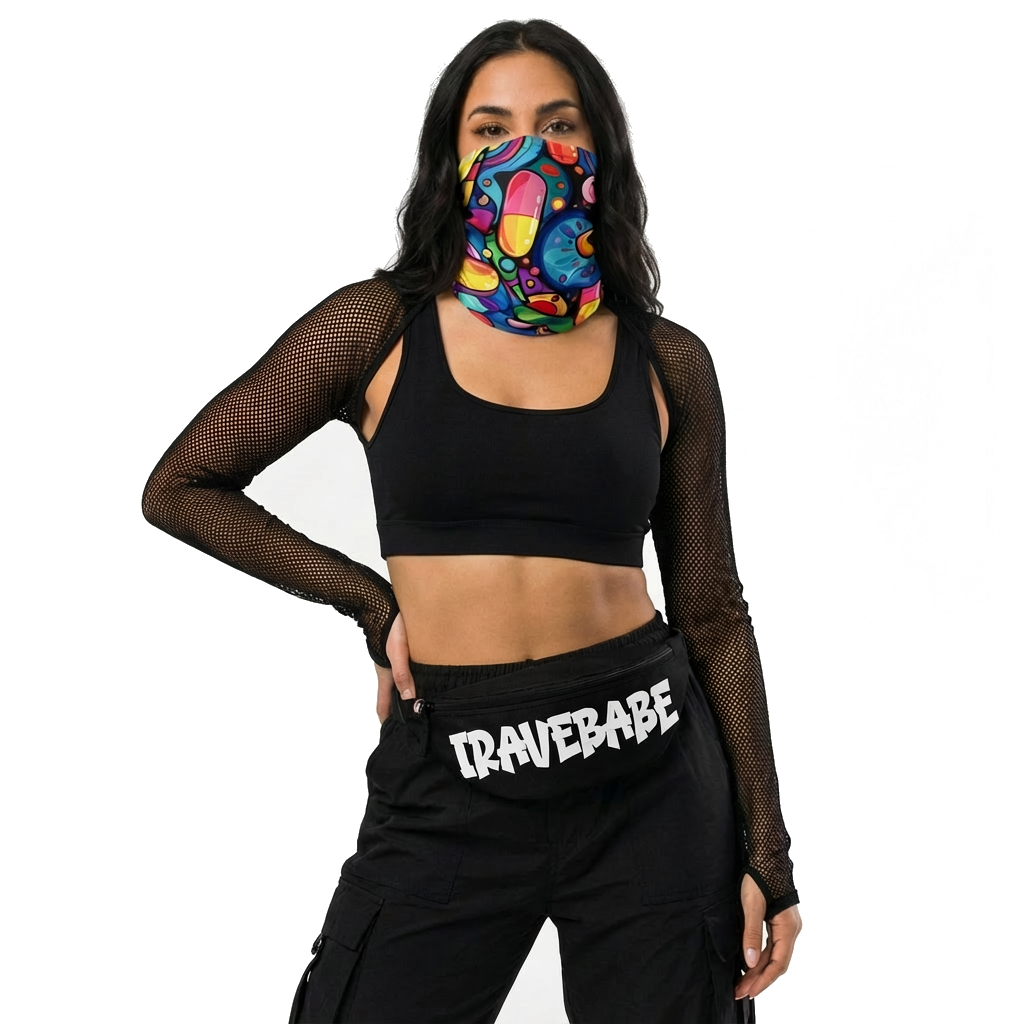 iRaveBabe® Kandi Kid Tube Mask