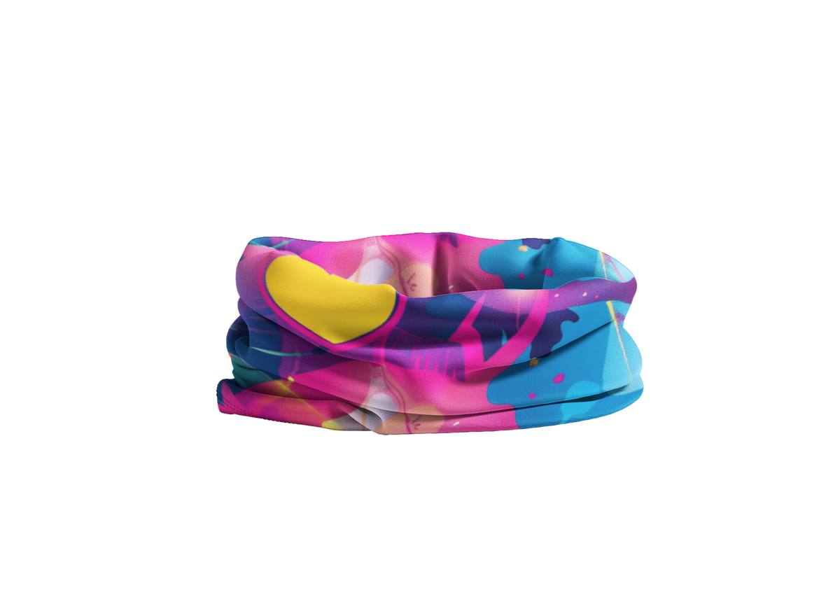 iRaveBabe® Good Vibes Tube Mask