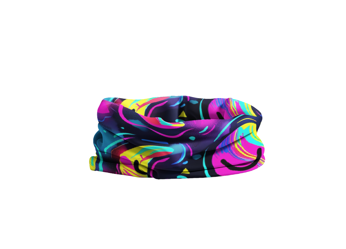 iRaveBabe® PLUR Stellar Vibes Tube Mask